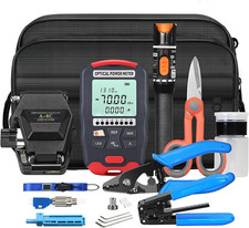 Fiber Optic Termination Kit FTTH Cold Connection Tool Kit 6C Fiber Cutting Knife