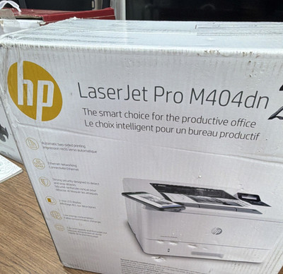 HP LaserJet Pro M404dn Laser B&W Monochrome Printer Duplex Ethernet Network
