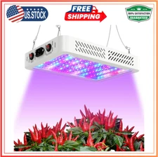King Plus 1000w LED Grow Light Double Chips Full Spectrum with UV&IR for Greenh