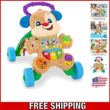 Puppy Walker with Music  Lights - Supports First Steps for Infants 6-36