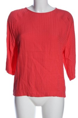 BASIC APPAREL Schlupf-Bluse Damen Bluse Gr. DE 38 rot Casual-Look