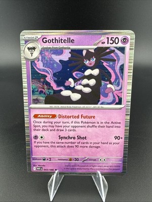 Gothitelle 043/086 HOLO FOIL White Flare ENGLISH Pokemon EN Rare
