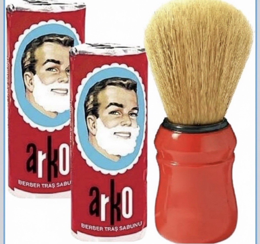 Soap Stick And Omega Shaving Brush Boar Bristols Shave Kit