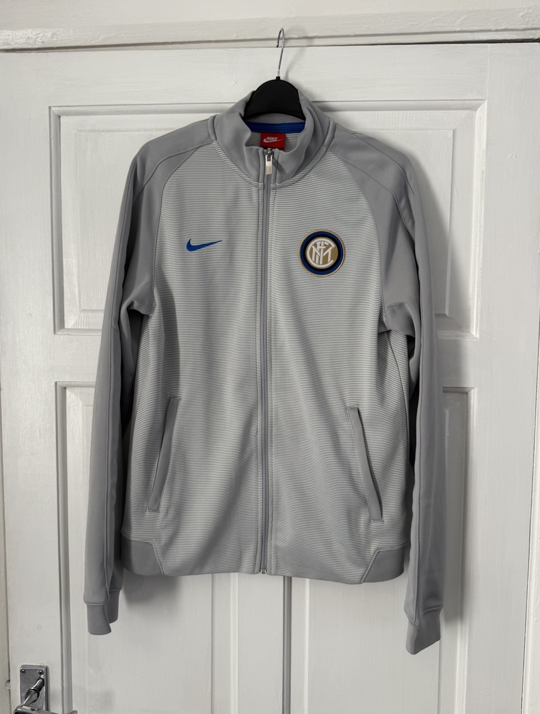 SACAI X NIKE Giacca da pista Inter Milan Nike grigia piccola