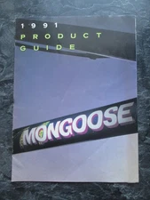 MONGOOSE BMX BIKE OLD SCHOOL BMX ORIGINAL 1991 BMX CATALOG BROCHURE VINTAGE BMX