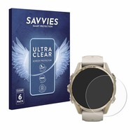 6X Schutzfolie FüR Garmin Fenix 8 (43 Mm) Display Schutz Folie
