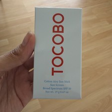 TOCOBO Cotton Soft Sun Stick 19g SPF50 /PA  Airy  Soft Daily Sun Care