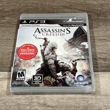 Assassin's Creed III - PS3 - CIB