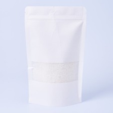 100 x Brand New Kraft Bags with Windows (Sealed)