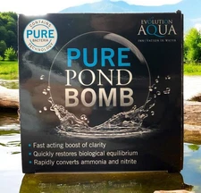 Evolution Aqua Pure Pond Bomb - Award Winning Treatment For Crystal Clear Water