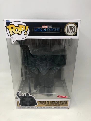 Funko POP! Marvel Moon Knight Series Temple of e Statue #1053 DAMAGED BOX
