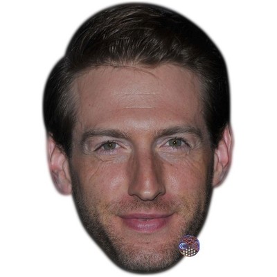 Fran Kranz Big Head. Larger than life mask.