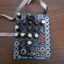 Blue Lantern Asteroid Mini Synthesizer Eurorack module.