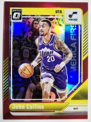 2024-25 Panini Donruss Optic Red /99 John Collins #72 Utah Jazz    B