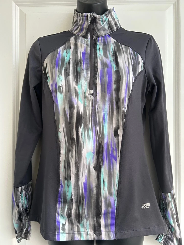 Top Pullover para Mujer Marika Tek 1/4 Cremallera Seco Wik Performance Wear Pequeño Entrenamiento Foto 4 de 4