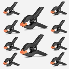 Spring Clamps10 Pack 4.5in Professional Plastic Heavy Duty Spring Clips For Craf