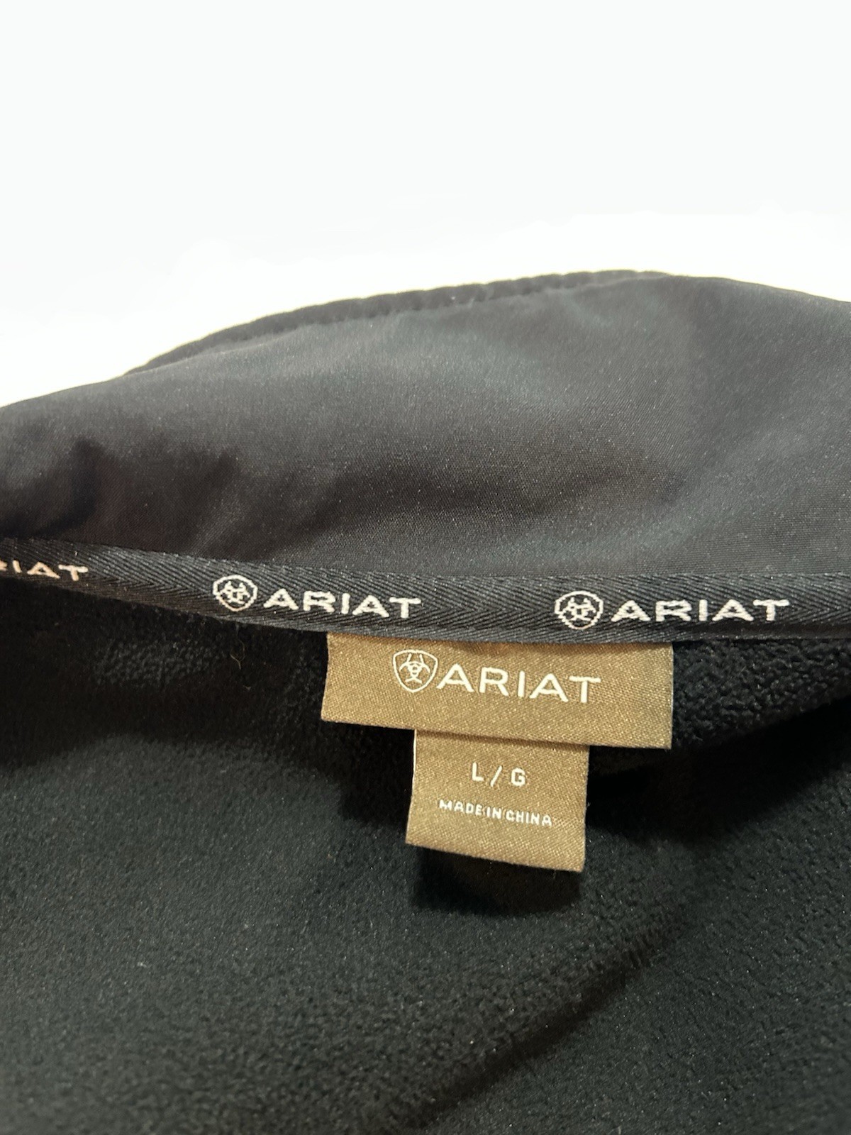 Ariat Men’s Vernon Softshell Jacket Large Black - image 11