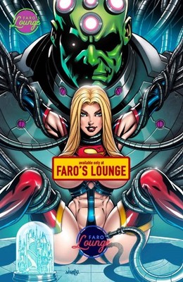 Happy Harley Days Sketch Book 2 - Kara Zor-El in Brainiac Bondage Faro's Lounge