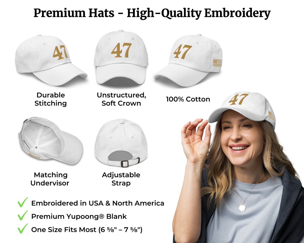 Charlie Kirk Trucker Hat | Baseball Cap Mit Aufdruck | Unisex Dad Hat