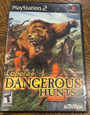 Cabela's Dangerous Hunts (Sony PlayStation 2, PS2) CIB w/ Manual *FAST SHIPPING*