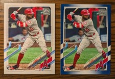 Jo Adell (RC) - 2021 Topps #43 Royal Blue & Base - Los Angeles Angels - NM🔥