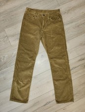 Levi's Corduroy Pants Mens 30x30 Original Style Straight Irregular Brown