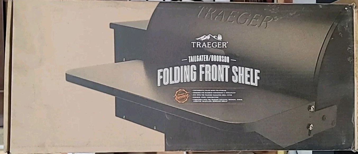 (NEW) Traeger Grill Front Folding Shelf - 20 Series Pellet G