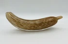 Vintage Murano Art Glass Banana Infused Gold ~ 7 1/2 in