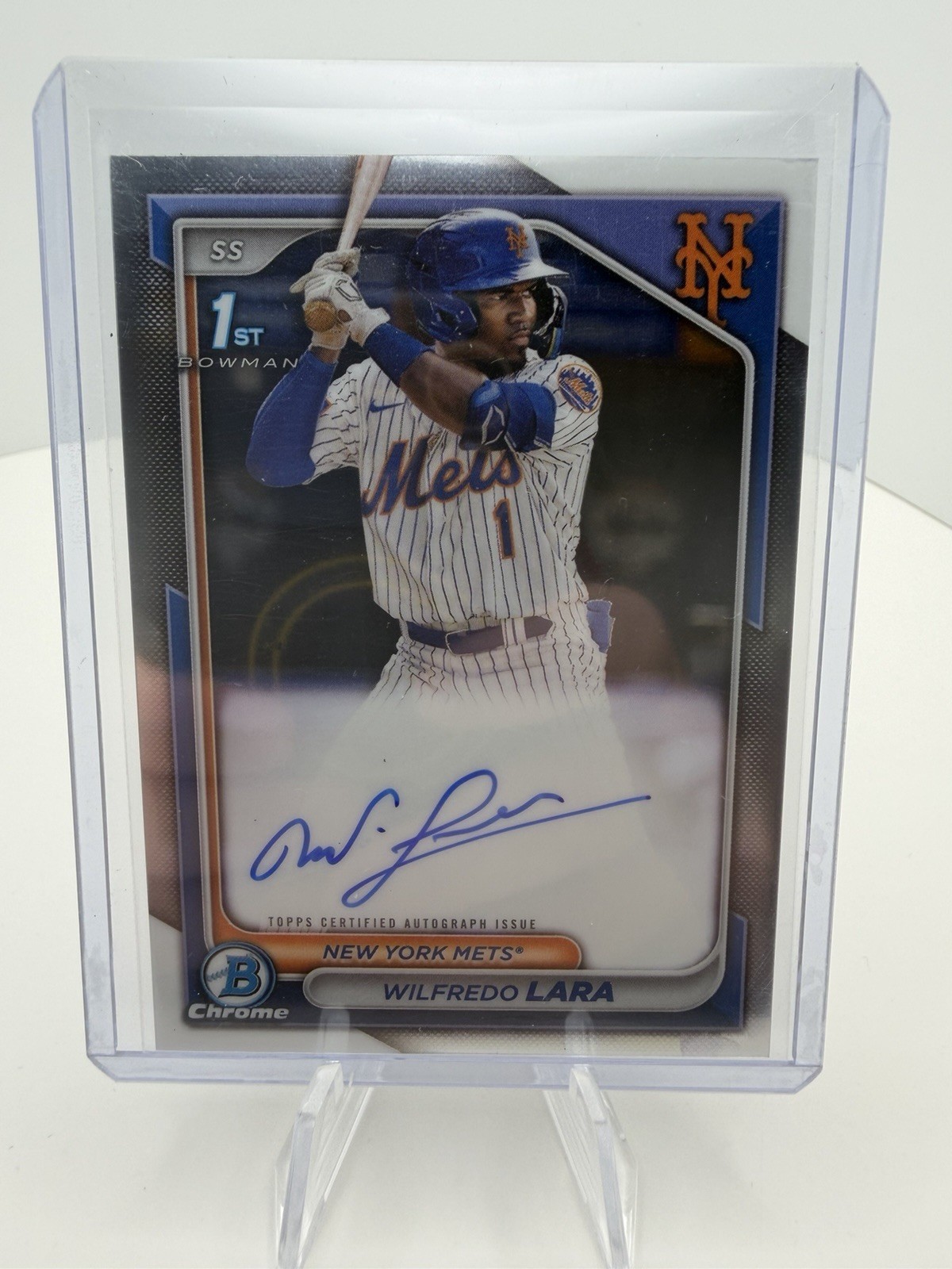 2024 Bowman Chrome - Prospect Autographs Wilfredo Lara #CPA-WL (AU, RC)