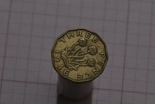 UK GB 3 PENCE 1946 KEY DATE SCARCE B85 #Z8194