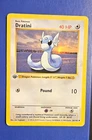 Pokémon TCG Dratini 026/102 Base Set Shadowless 1st Ed Uncommon 40 HP Regular