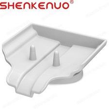 1 Pack Plastics Soap Dish Holder-Waterfall-Soap Saver/Dryer Drain-No Mushy Soap