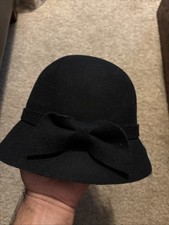Zara kids accessories Medium/54cm Black Wool hat