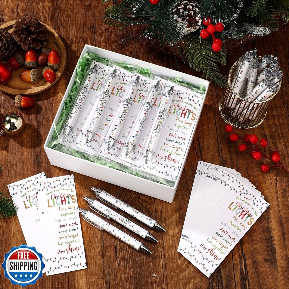 Sayglossy 50 Sets Coworker Christmas Gift Bulk Employee Appreciat | eBay