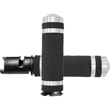 Avon Grips Super Sport Air-SS Grips - TBW - Chrome AIR-99-F24