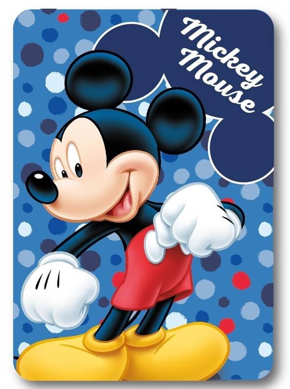 Coperta pail soft Cm. 100x140 - Mickey