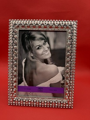 NEW Arte De Casa Rhinestone 5 x 7  Photo Frame Wedding