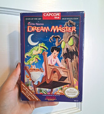 LITTLE NEMO THE DREAM MASTER NES IN BOX W/ MANUAL UNTESTED CAPCOM