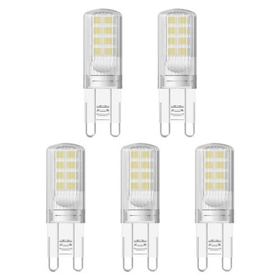 Modee G9 LED Stecklampe 2,6W 320lm 2700K Warmweiß 230V 5 Stück