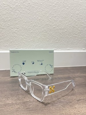 Off-White Virgil Unisex Clear Sunglasses (With Box)