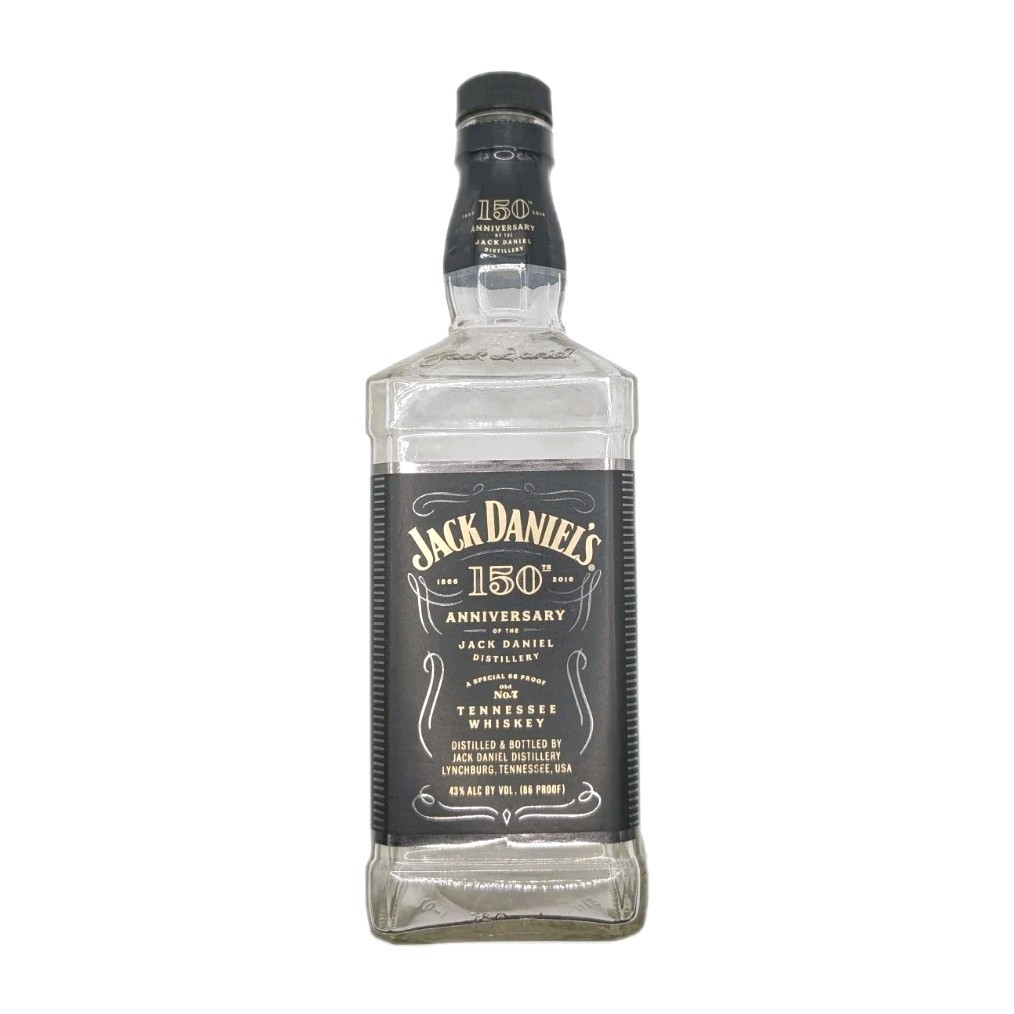Jack Daniels Tennessee Whiskey 150th anniversary bottle (EMPTY) | eBay