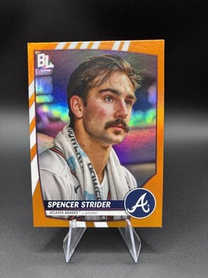 Spencer Strider Electric Orange 2023 Big League Baseball #227