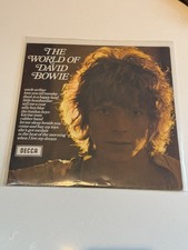 David Bowie THE WORLD OF DAVID BOWIE RARE 1970 1st Pressing DECCA LP EX/VGC