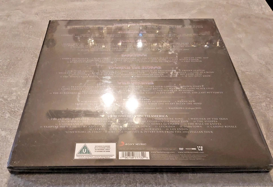 Steve Hackett – Broken Skies Outspread Wings - 8xCD/DVD Box Limited Artbook Neu - Bild 3 von 3