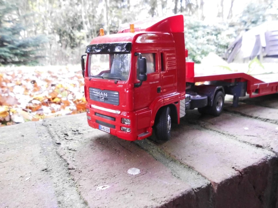 SIKU CONTROL 32 MAN mit Tieflader 6721 mit OVP - Bild 2 von 4