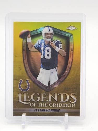 2025 Topps Chrome Peyton Manning Base (RAW)