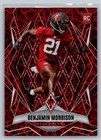 2025 Panini Phoenix Football Red Lazer Benjamin Morrison #247