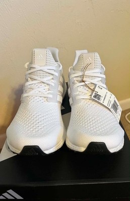 Adidas UltraBoost 1.0 Men s Size 12 Triple White Running Shoes HQ4202 New