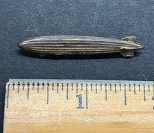 Rare LZ 130 Hindenburg Zeppelin Souvenir Pin Airship Original Piece /
