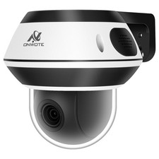 PTZ PoE IP Security Camera, 350  Pan 87  Tilt 5X Optical Zoom 4K 8MP, 2 Way A...